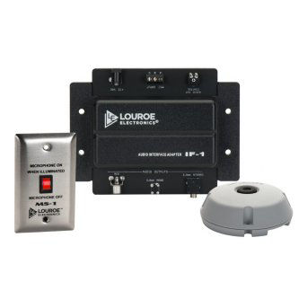 Louroe Electronics Ask-4#631Interface w/A Mic w/Mute Switch